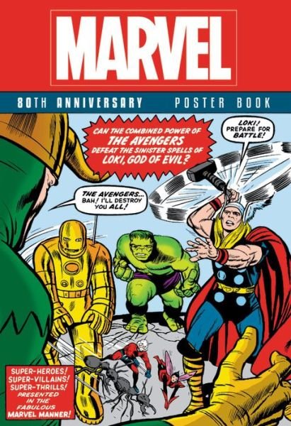 Cover for Marvel Comics · Marvel 80th Anniversary Poster Book (Book) (2019)