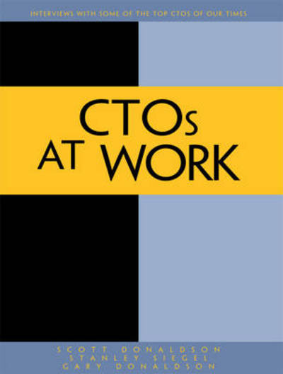 Cover for Scott E. Donaldson · CTOs at Work (Taschenbuch) [1st edition] (2012)