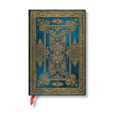 Cover for Paperblanks · Blue Luxe (Luxe Design) Mini Lined Hardback Journal (Elastic Band Closure) (Buch) (2023)