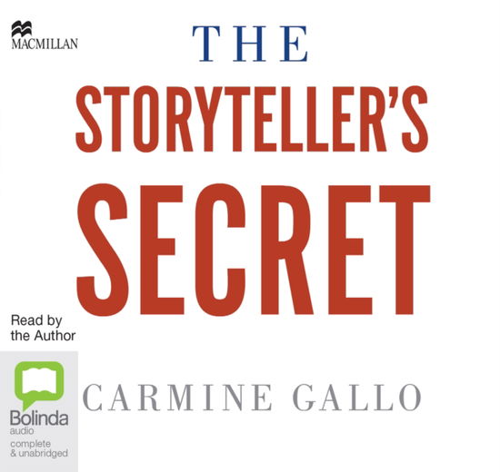 Cover for Carmine Gallo · The Storyteller's Secret (Audiobook (CD))