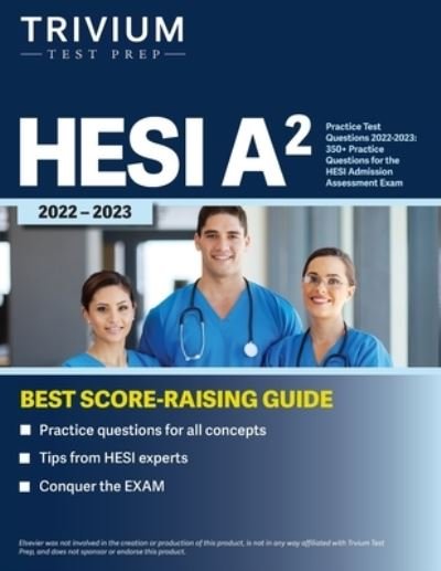 Cover for Simon · HESI A2 Practice Test Questions 2022-2023: 350+ Practice Questions for the HESI Admission Assessment Exam (Paperback Bog) (2022)