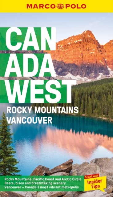 Cover for Marco Polo · Canada West Marco Polo Pocket Travel Guide - with pull out map: Vancouver and the Rockies - Marco Polo Travel Guides (Paperback Bog) (2024)