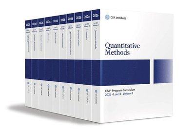 Cover for CFA Institute · 2026 CFA Program Curriculum Level I Box Set (Paperback Book) (2025)