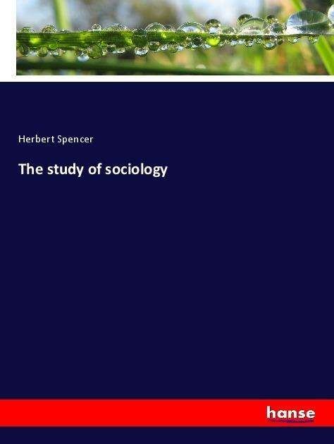 Cover for Spencer · The study of sociology (Book)