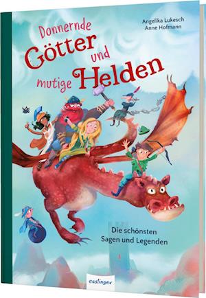 Cover for Angelika Lukesch · Donnernde Götter und mutige Helden (Book) (2024)