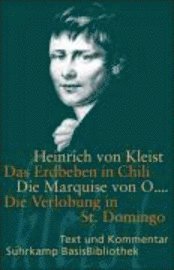 Cover for Heinrich Von Kleist · Suhrk.Basis.Bibl.093 Kleist.Erdbeben/Ma (Bok)