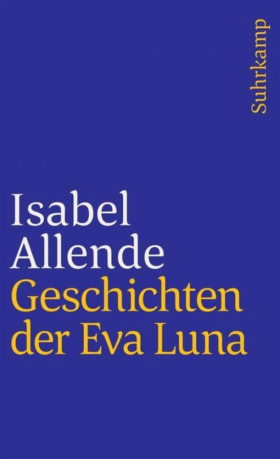 Cover for Isabel Allende · Suhrk.TB.2193 Allende.Gesch.Eva Luna (Buch)