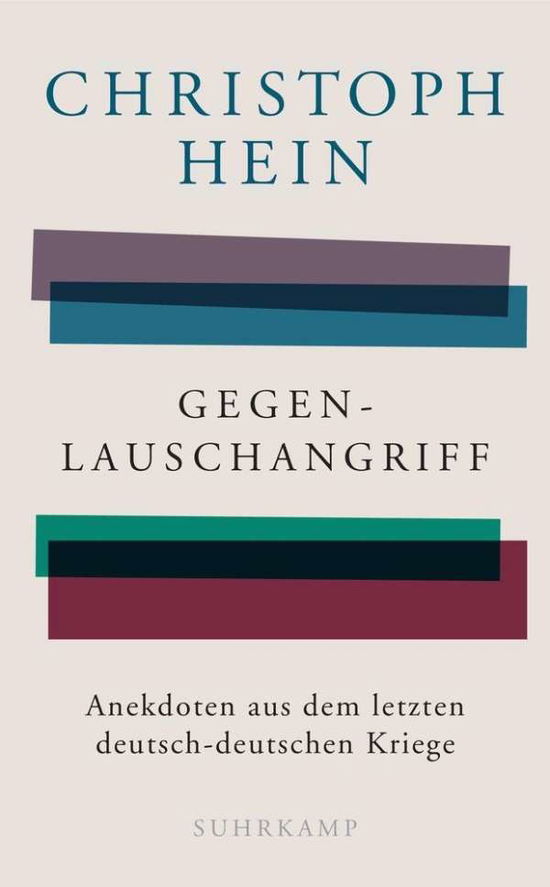 Gegenlauschangriff - Christoph Hein - Bøger - Suhrkamp Verlag - 9783518469934 - 15. marts 2019