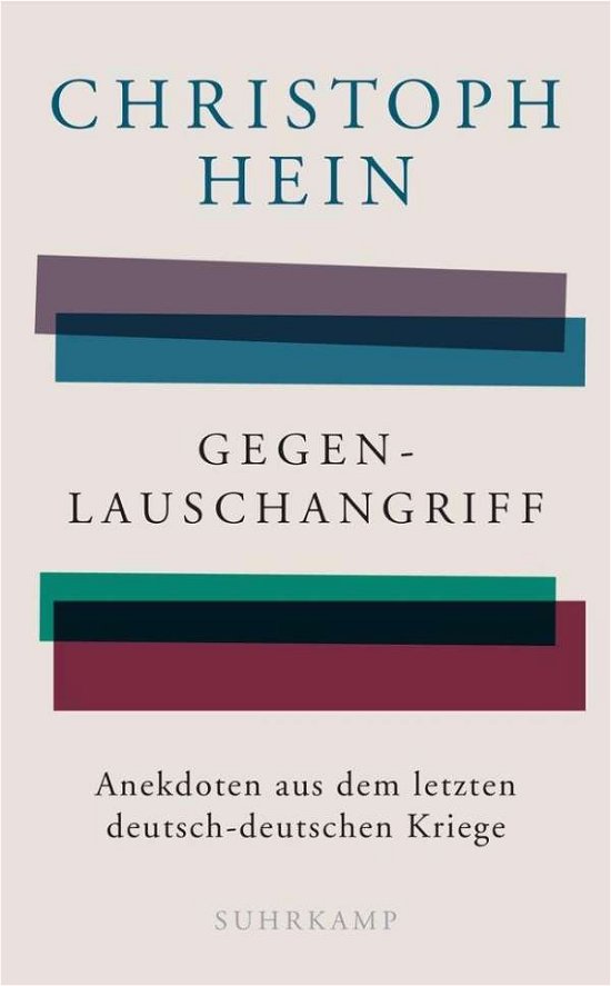 Cover for Christoph Hein · Gegenlauschangriff (Innbunden bok) (2019)