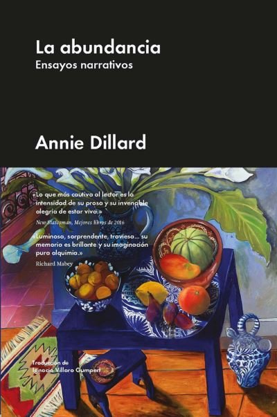 Cover for Annie Dillard · Abundancia (N/A) (2021)
