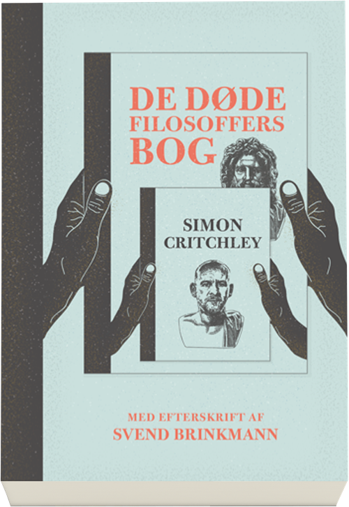 Cover for Simon Critchley · De døde filosoffers bog (Sewn Spine Book) [1e uitgave] (2018)