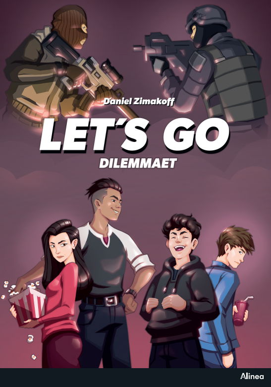 Let's GO: Let's GO – Dilemmaet, Sort Læseklub - Daniel Zimakoff - Książki - Alinea - 9788723563934 - 10 stycznia 2023