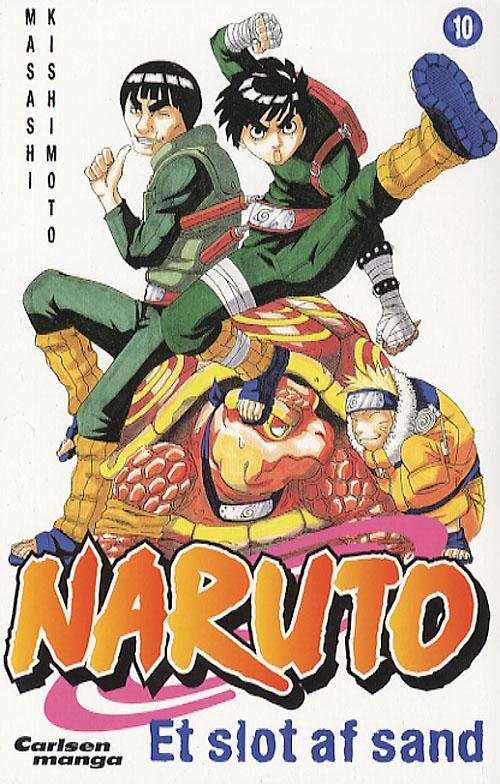 Cover for Masashi Kishimoto · Naruto. Carlsen manga., 10: Naruto 10: Et slot af sand (Hæftet bog) [1. udgave] (2007)
