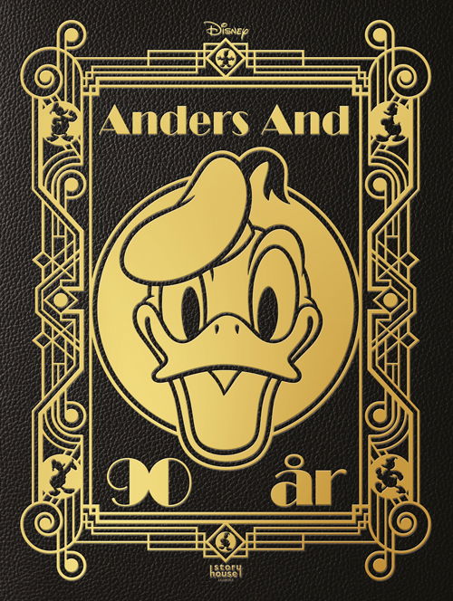 Cover for Disney · Anders And 90 år (Hardcover Book) (2024)