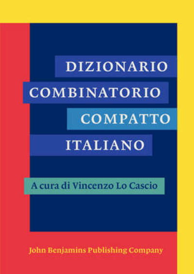 Cover for Vincenzo Lo Cascio · Dizionario Combinatorio Compatto Italiano (Pocketbok) (2012)