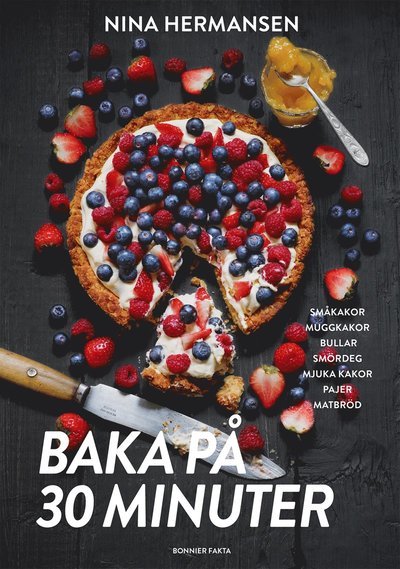 Cover for Nina Hermansen · Baka på 30 minuter : underbara bakverk för fikasugna (Buch) (2022)