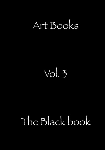 The Black book - Art Books - Books - Books on Demand - 9789180077934 - November 18, 2021
