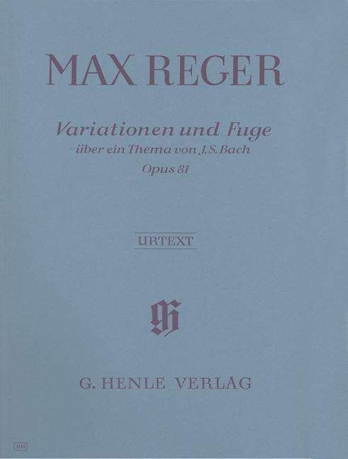 Cover for M. Reger · Variationen u.Fuge.op.81.HN493 (Bog)