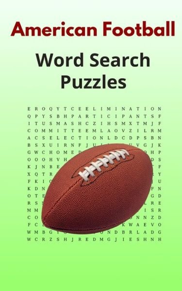 Cover for Figure It Out Media · American Football Word Search Puzzles (Paperback Bog) (2020)
