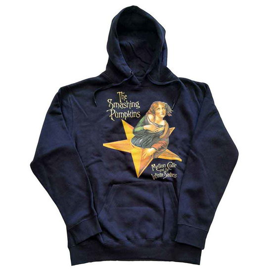 Cover for Smashing Pumpkins - The · The Smashing Pumpkins Unisex Pullover Hoodie: Mellon Collie (Navy Blue) (Hoodie)