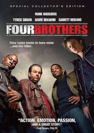 Cover for Four Brothers (DVD) (2017)
