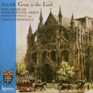 Cover for Westminster Abbey Choir · Elgargreat Is The Lord (CD) (2007)