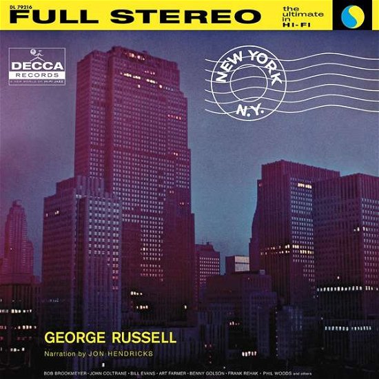 Cover for George Russell &amp; His Orchestra · New York, N.y. (LP) [High quality, Remastered edition] (2021)