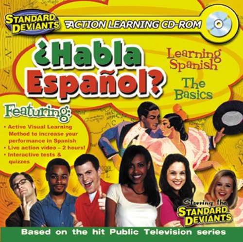 Habla Espanol Jewel Case - Standard Deviants - Music -  - 0631865059935 - September 30, 2008