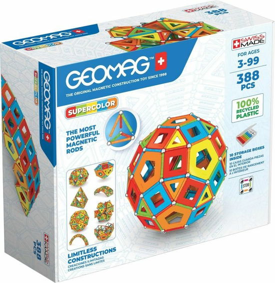 Cover for Geomag · Geomag Super Color Panels Masterbox 388Dlg (Toys)