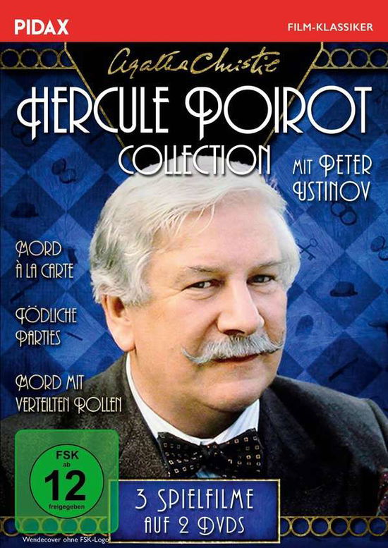 Agatha Christie: Hercule Poirot-collection - Peter Ustinov - Elokuva - PIDAX - 4260497423935 - perjantai 24. huhtikuuta 2020