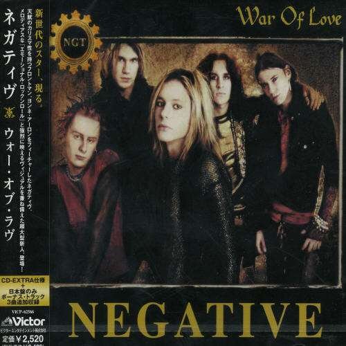 Cover for Negative · War of Love (CD) [Bonus Tracks edition] (2004)