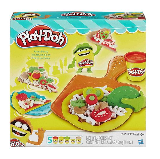 Cover for Play-Doh · Hasbro Play-Doh B1856EU6 - Pizza Party, Knete (Legetøj)