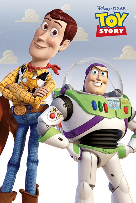 Cover for Disney: Toy Story · Disney: Toy Story - Woody &amp; Buzz (Poster 61X91,5 Cm) (MERCH) (2019)