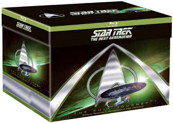 Cover for Star Trek Next Gen Complete BD · Star Trek - The Next Generation Seasons 1 to 7 Complete Collection (Blu-ray) (2014)