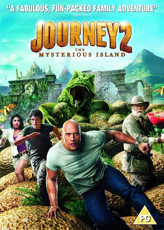 Cover for Journey 2mysterious Island Cat Dvds · Journey 2 - The Mysterious Island (DVD) (2013)