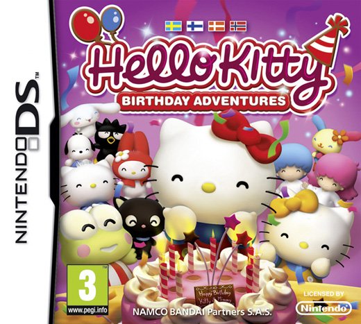 Cover for Namco · Hello Kitty: Birthday Adventures (Nordic) (DS) (2010)