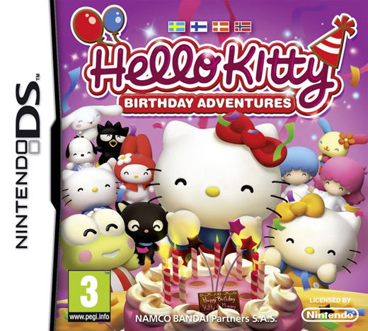 Hello Kitty: Birthday Adventures (Nordic) - Namco - Gra - Namco - 5052190001935 - 26 listopada 2010