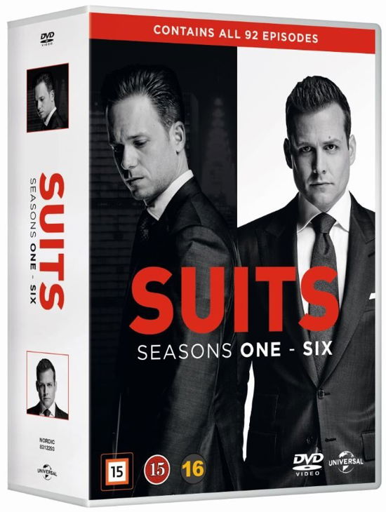 Cover for Suits · Suits - Seasons 1-6 (DVD) (2017)