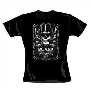 Cover for Slash · Label Girlie / Black (T-shirt) [size M] (2011)
