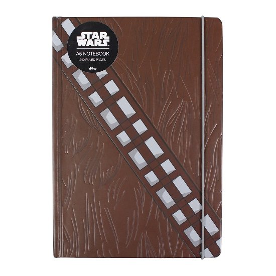 Star Wars A5 Notebook - Chewbacca - Half Moon Bay - Produtos -  - 5055453464935 - 7 de fevereiro de 2019