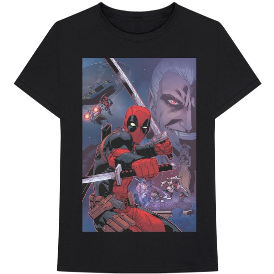 Marvel Comics Unisex T-Shirt: Deadpool Composite - Marvel Comics - Koopwaar -  - 5056170674935 - 