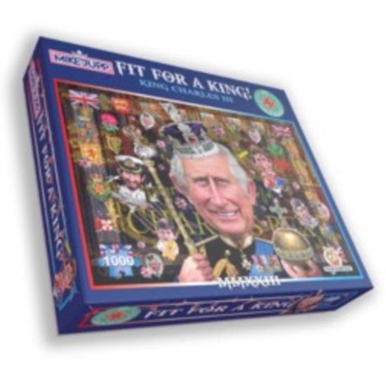 Cover for Mike Jupp's Fit for a King - 1000 Piece Puzzle (MERCH) (2023)