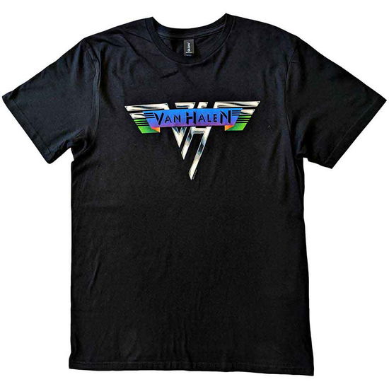 Van Halen Unisex T-Shirt: Original Logo - Van Halen - Merchandise -  - 5056561076935 - 