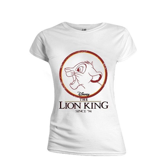 Cover for Disney · The Lion King - Simba Since '94 Women T-Shirt - Wh (N/A)
