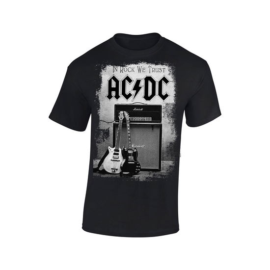 AC/DC · In Rock We Trust (T-shirt) [size M] [Black edition] (2018)