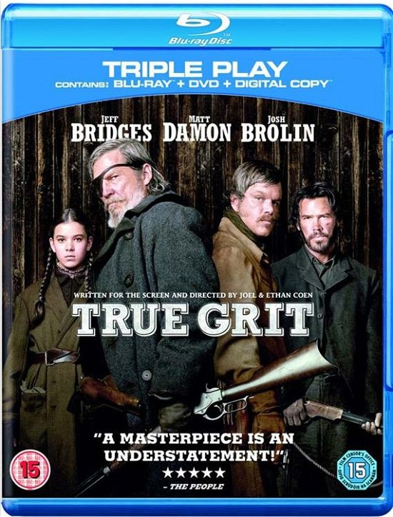Cover for True Grit · True Grit ('10) (Blu-ray) [Blu-Ray &amp; DVD edition] (2011)