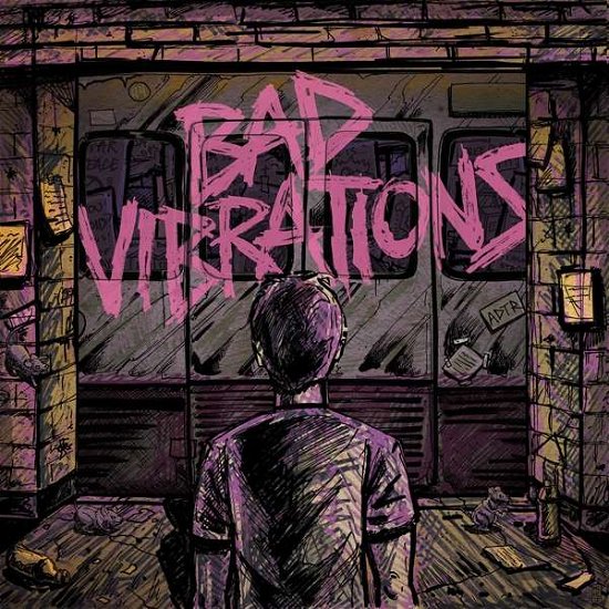 Cover for A Day To Remember · Bad Vibrations (Limited Coke Bottle Green &amp; Baby Pink Coloured Vinyl) (LP) [Special edition] (2016)
