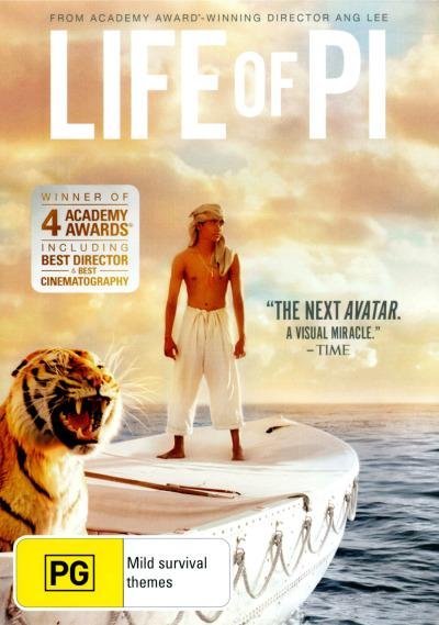 Cover for Life of Pi (DVD)