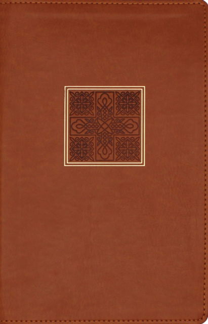 Cover for Zondervan · NASB, Personal Size Bible, Large Print, Leathersoft, Brown, Red Letter, 1995 Text, Comfort Print (Läderbok) (2025)