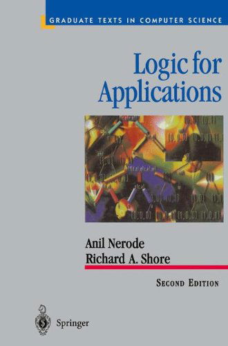 Cover for Anil Nerode · Logic for Applications - Texts in Computer Science (Hardcover Book) [2nd Ed. 1997 edition] (1997)